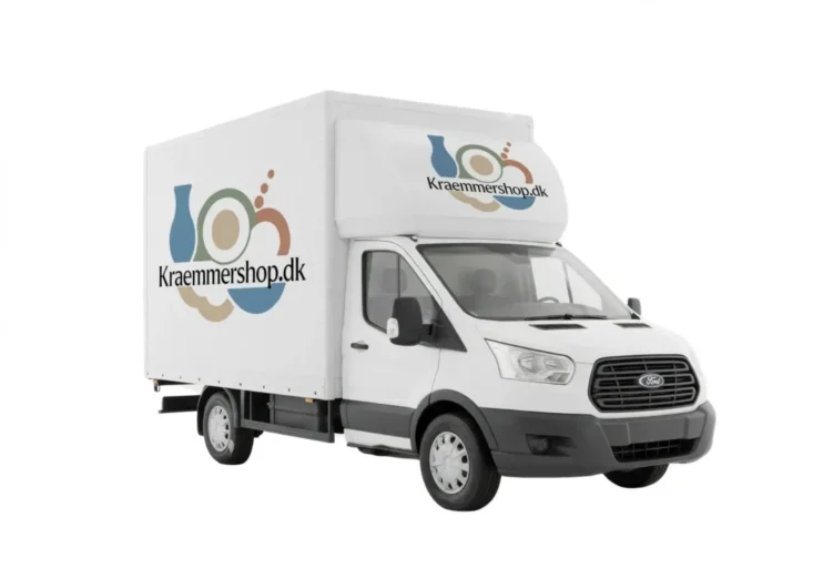 varebil med logo