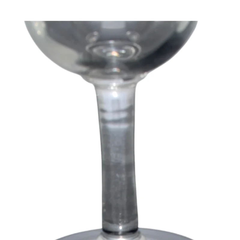 Fattigmands Derby glas bund og stilk detalje - Holmegaard Murat